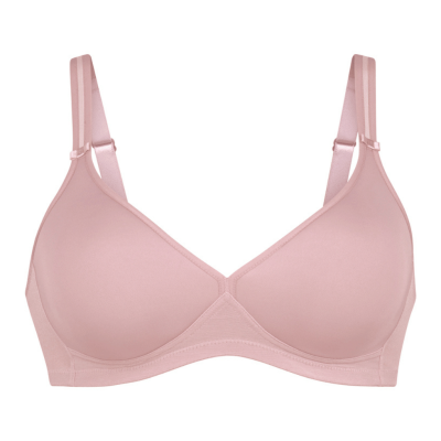 Reggiseno Selma Pure spacer traspirante senza ferretto Rosa Faia