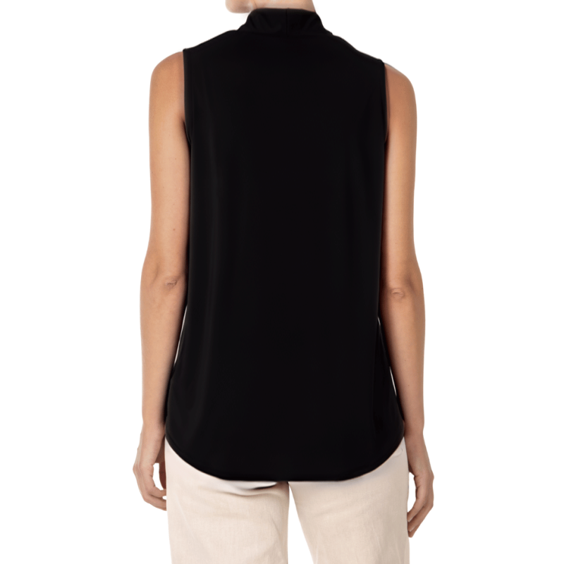 Maglia smanicata donna in viscolight Janira