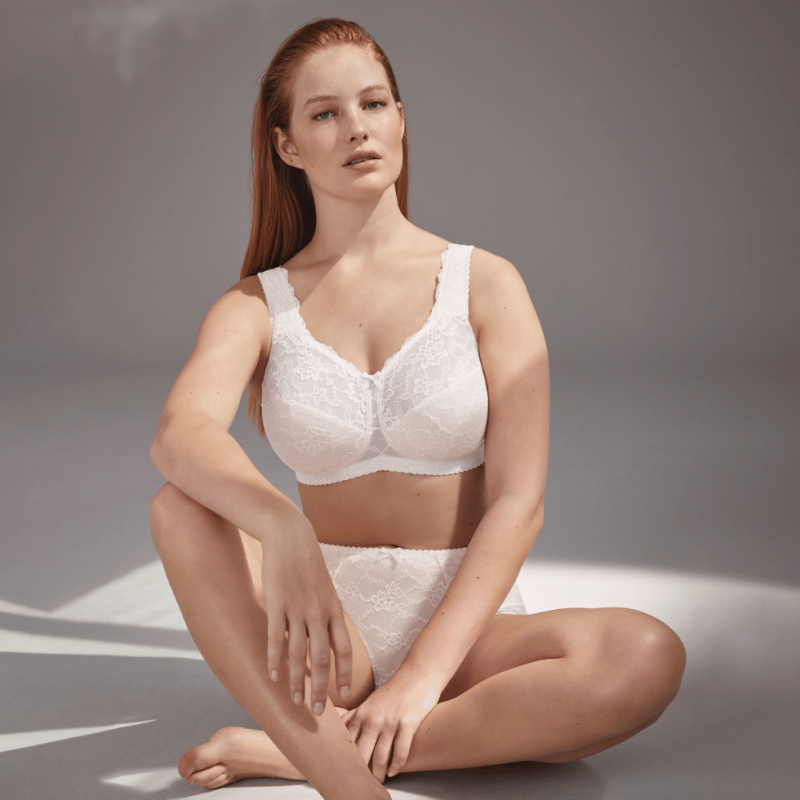 Reggiseno senza ferretto Bobette Rosa Faia cristallo