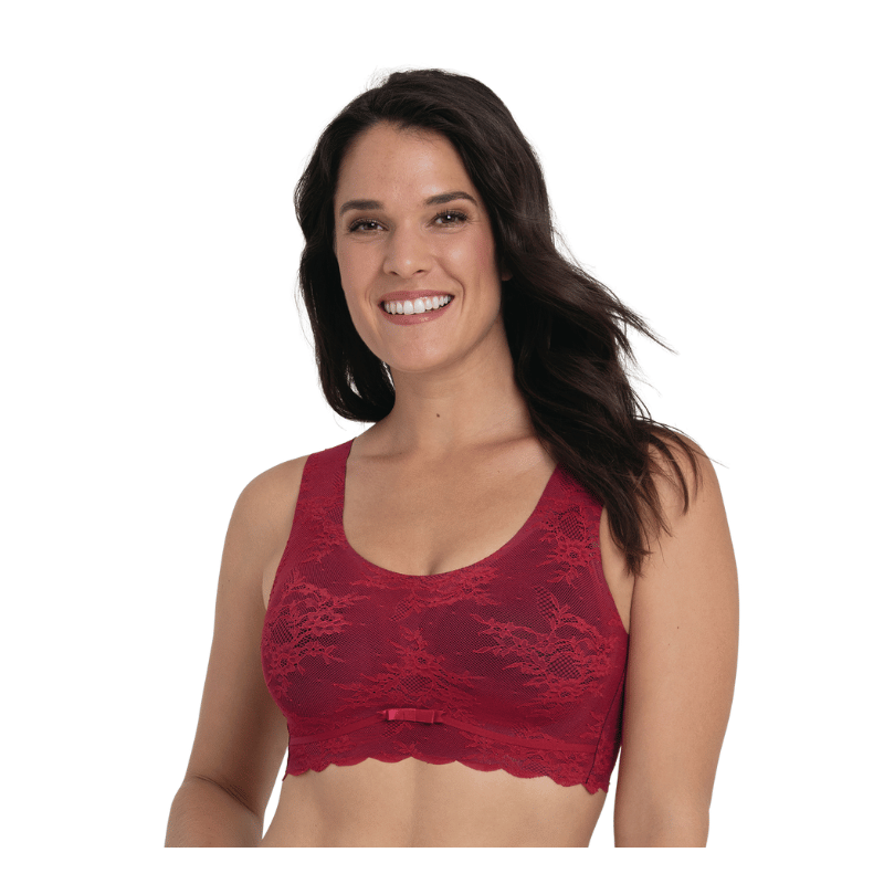 Bralette con coppe imbottite Essential Lace Anita