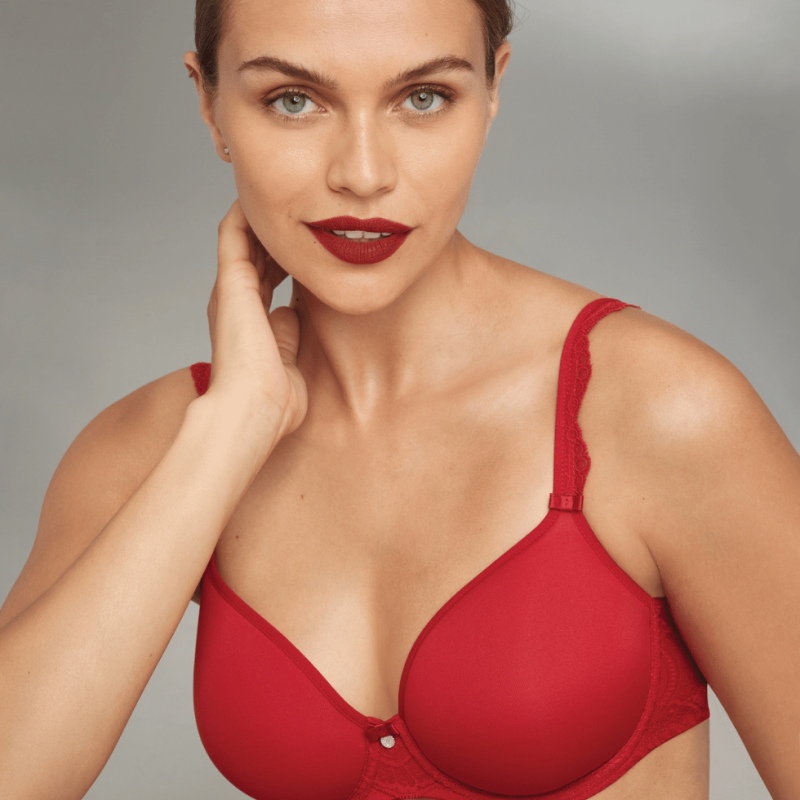 Reggiseno Selma Spacer Rosa Faia Red