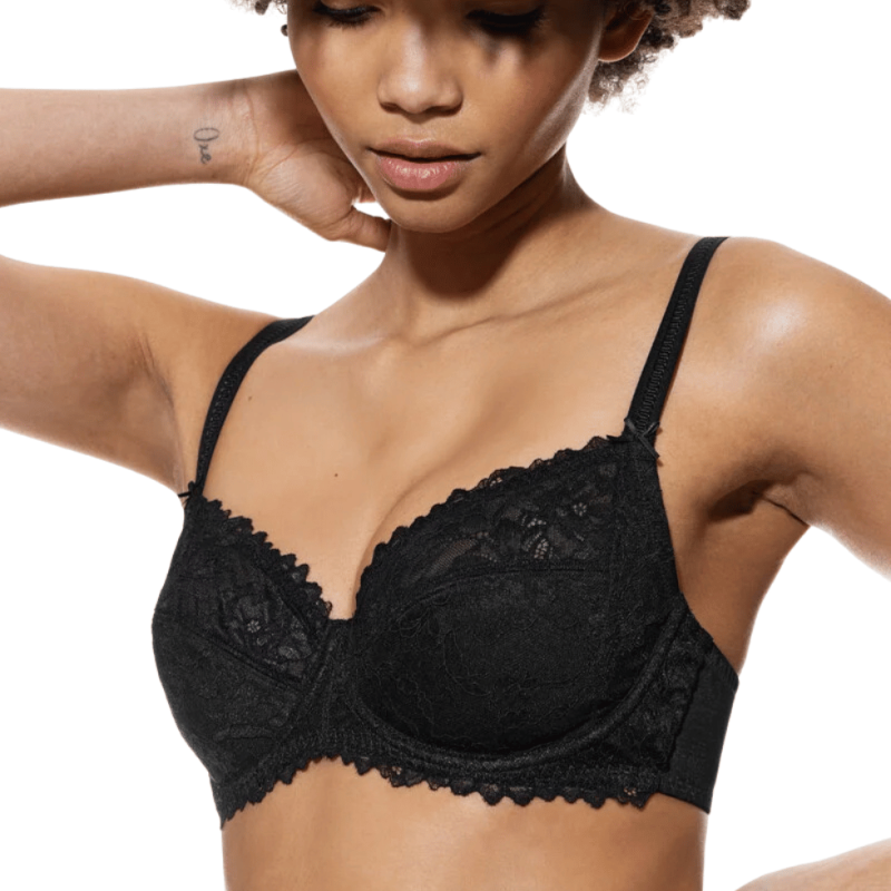 Reggiseno Fabulous intimo sostenibile donna Mey nero