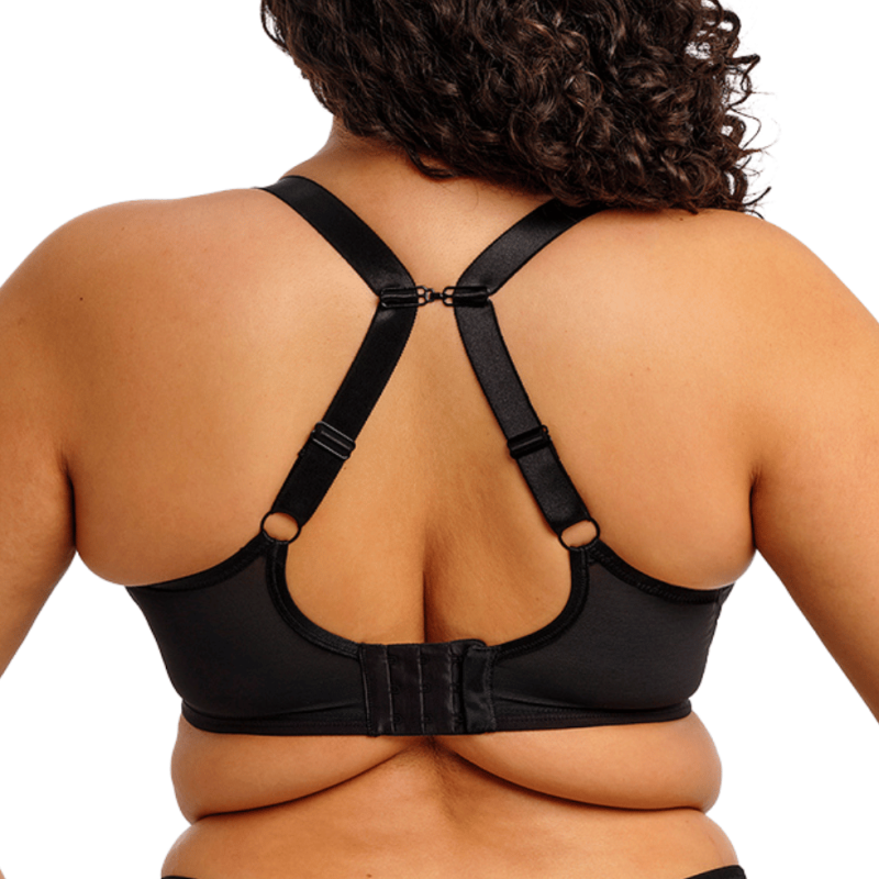 Reggiseno soft Reja Nero  speciale coppe grandi