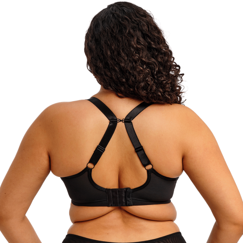 Reggiseno soft Reja Nero  speciale coppe grandi