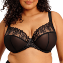 Reggiseno soft Reja Nero  speciale coppe grandi
