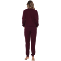 Tuta due pezzi manica lunga Pastunette dark red