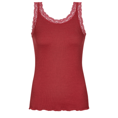 Canotta in lana seta serie Wool Expressive Mey donna Gala red