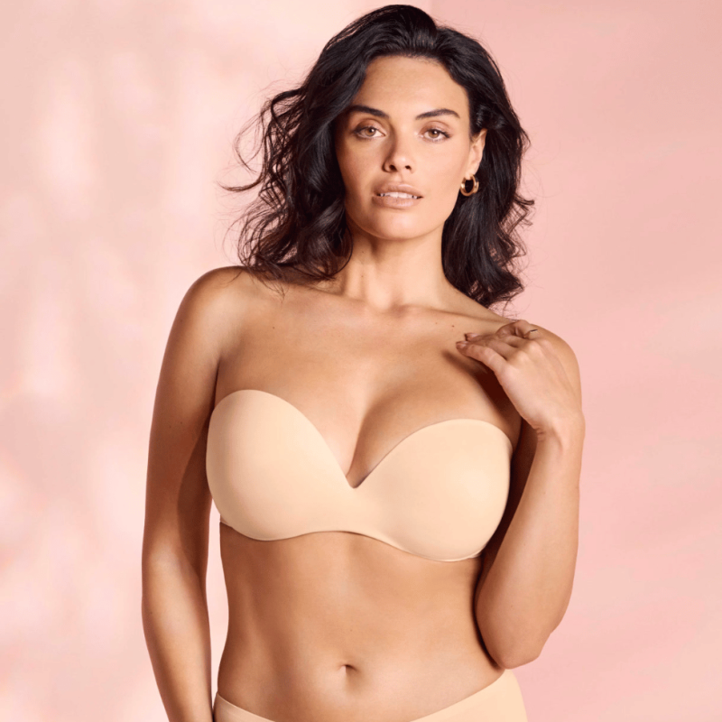 Reggiseno a fascia nudo Ines Secret di Wacoal frappè