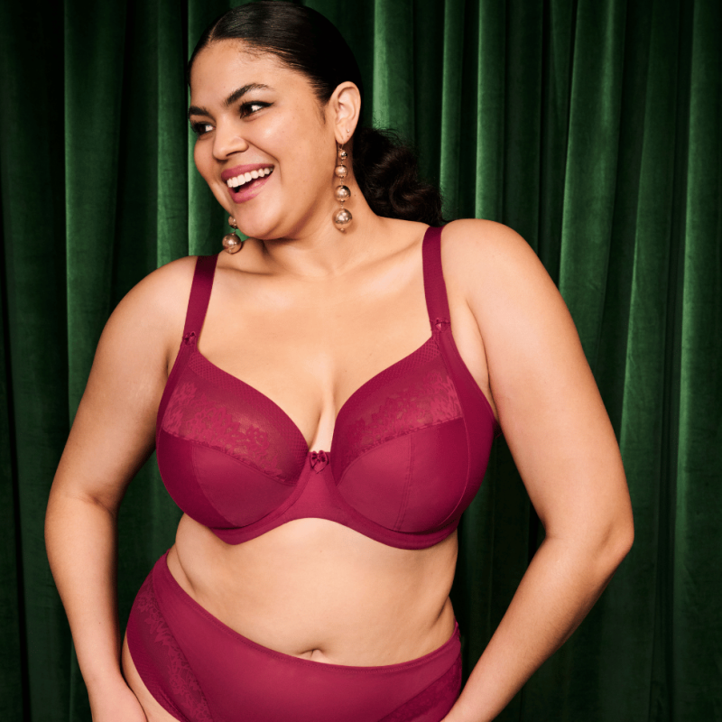 Reggiseno soft Nerina rouge di Elomi