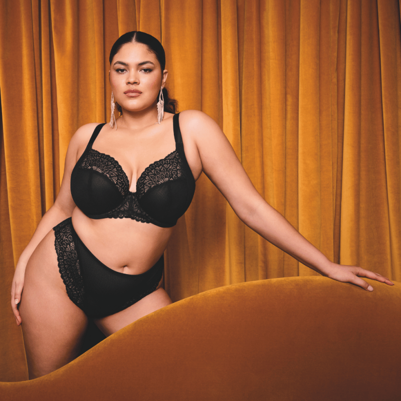 Reggiseno soft Tiernie nero di Elomi