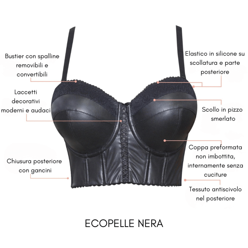 Bustier Stevie Parfait nero