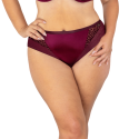 Slip a vita media Merlot Krisline Lingerie