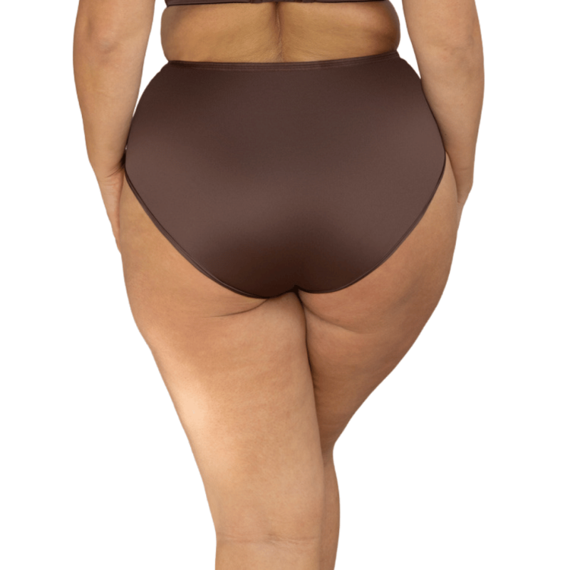 Slip a vita alta Mocca Kris Line