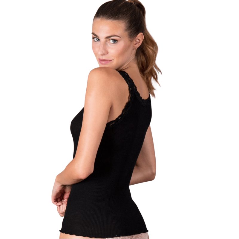 Canotta spalla stretta Lana Seta Fraly