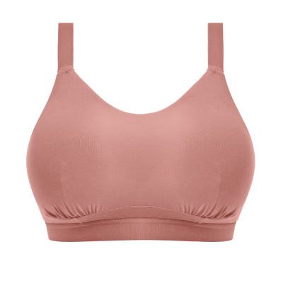 Bralette cotone Downtime  Ash Rose di Elomi