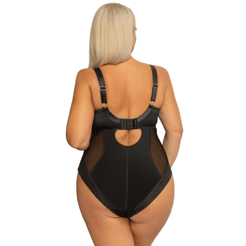 Body Simple di Krisline Lingerie nero