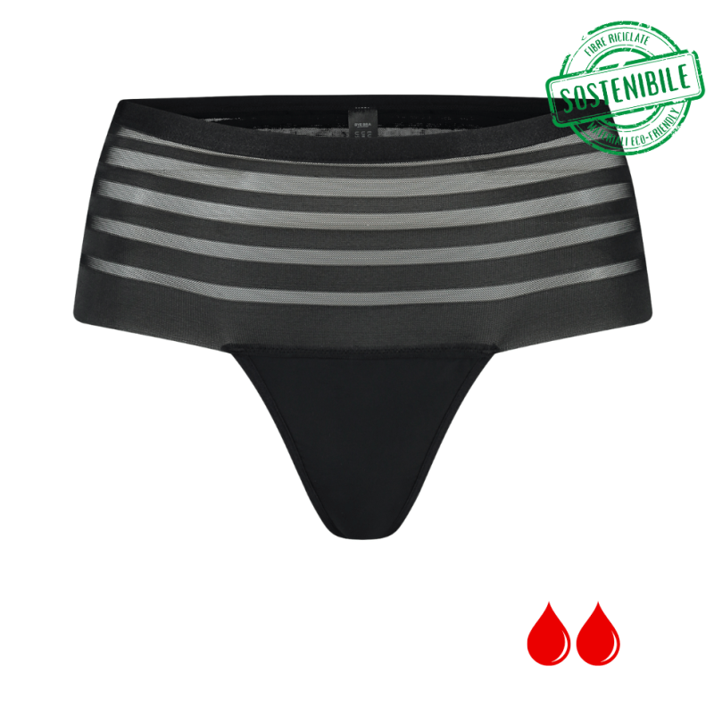 Perizoma da ciclo vita Alta per flusso leggero Bye Bra