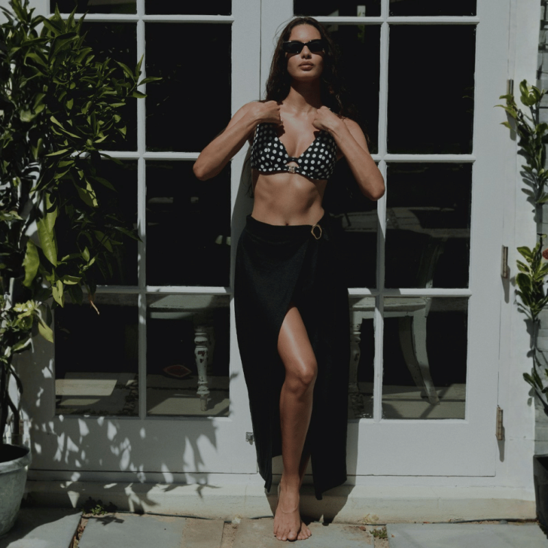 Gonna pareo Alba di Chantelle nero