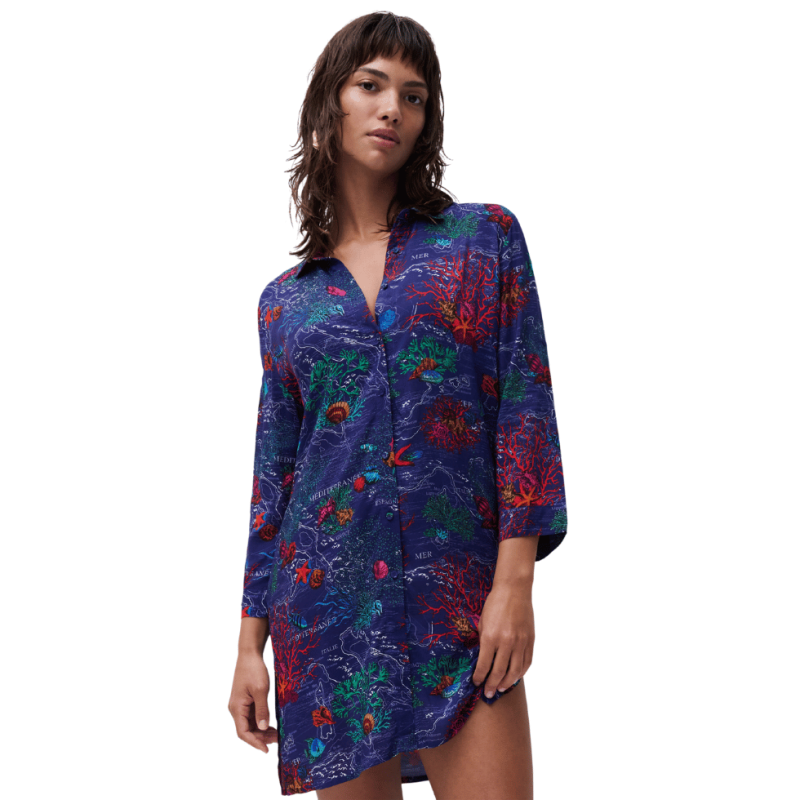 Completo due pezzi Explore di Chantelle dark mediterranean