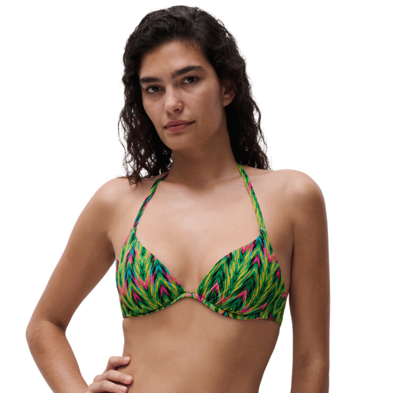 Bikini due pezzi Easy Pop di Chantelle Pulp Green Rythm