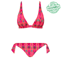 Bikini due pezzi Easy Pop di Chantelle Pulp pink rythm