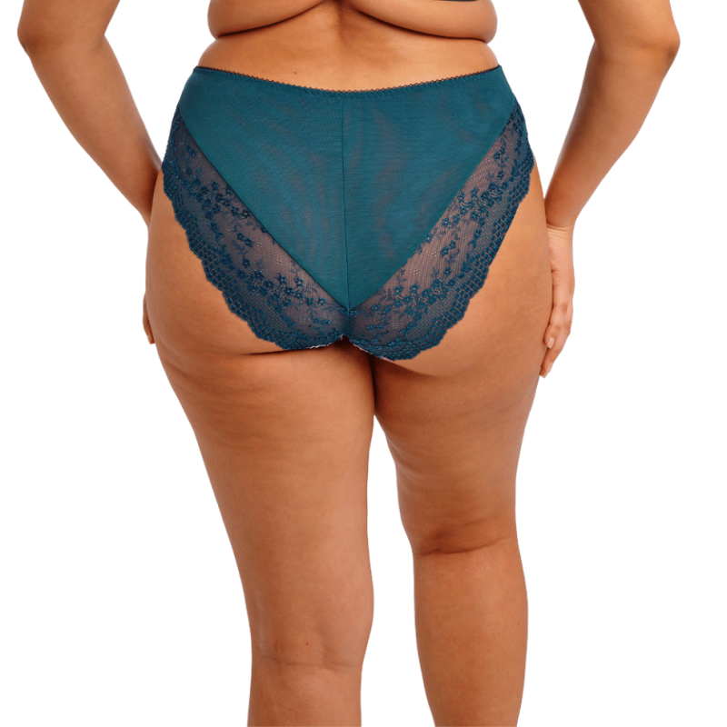 Slip Lucie alto teal floral Elomi lingerie
