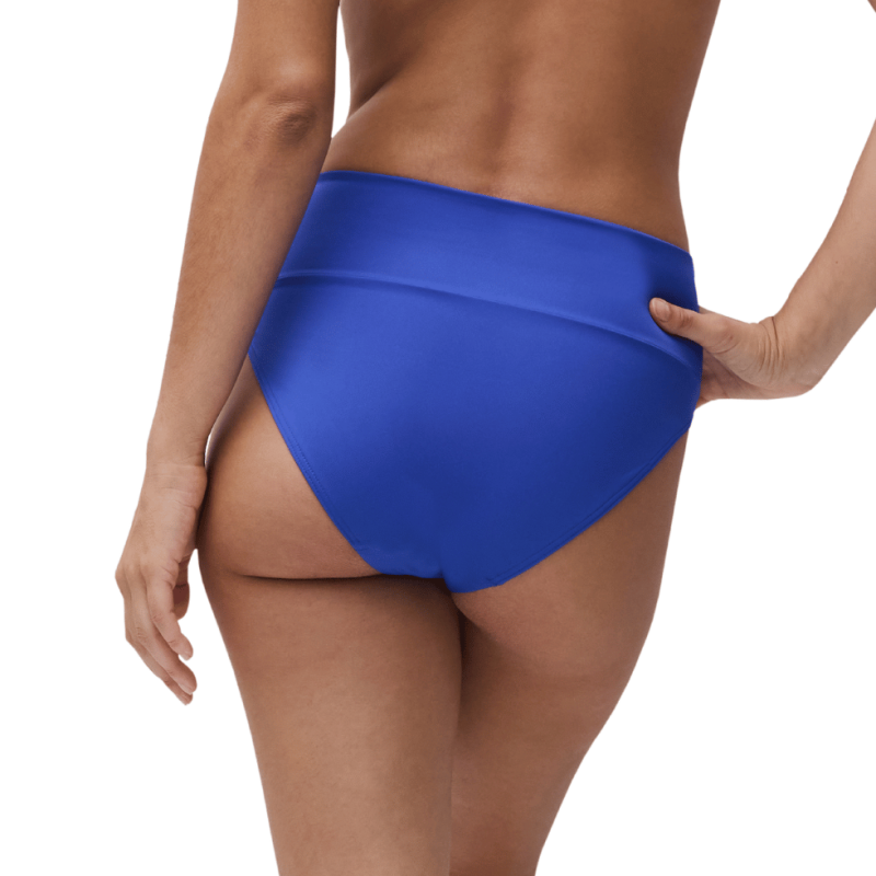 Slip bikini alto Icon di Chantelle greek blue