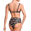 Bikini due pezzi Mora nero oro by David