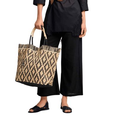 Pantalone Cleofe nero by David Beachwear