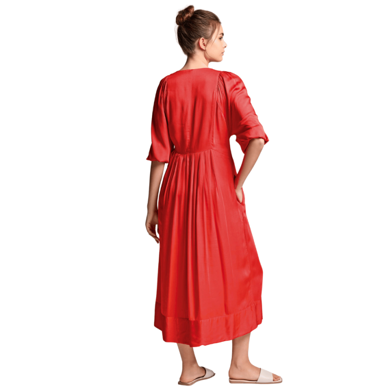 Abito Emma rosso di Iconique