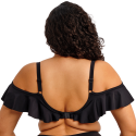 Bikini Plain Sailinge con volant nero Elomi Swim