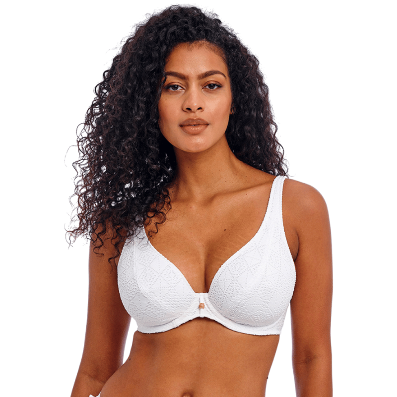 Costume a triangolo Nomad Nights bianco Freya Swim