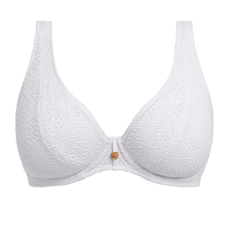 FL-AS205413WHE - Triangolo costume scollato Nomad Nights - white