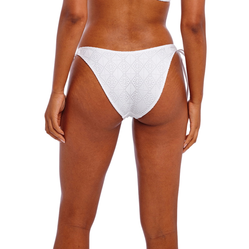 Slip con laccetti Nomad Nights Bianco di Freya Swim